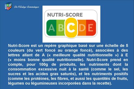 Nutri-score UFC Que Choisir Ariège-Comminges